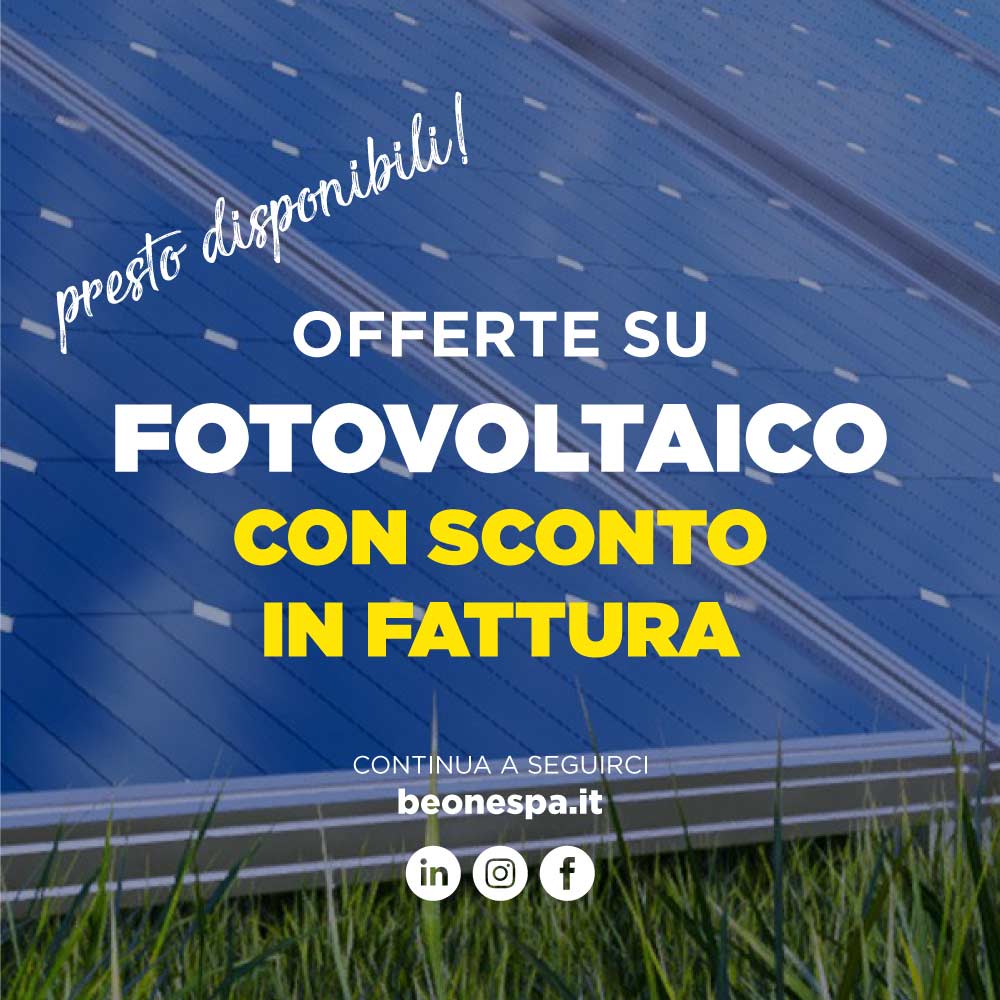 pannelli-solari-be-one OFFERTA FOTOVOLTAICO SCONTO IN FATTURA